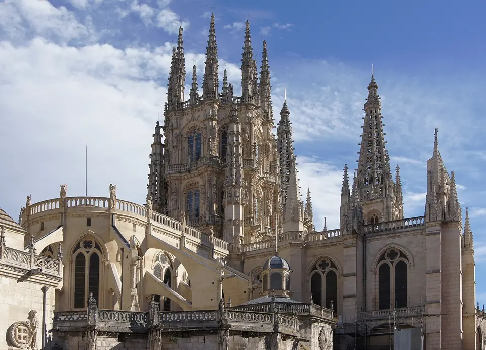 Fachada de la catedral de Burgos