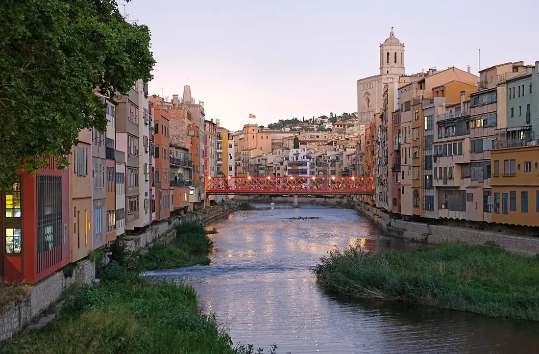 Casas junto al río Onyar