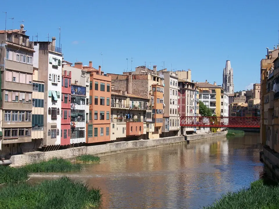 El Onyar y sus casas de colores