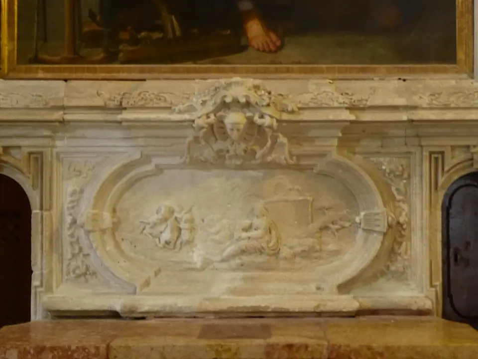 Detalle interior de la catedral de Murcia