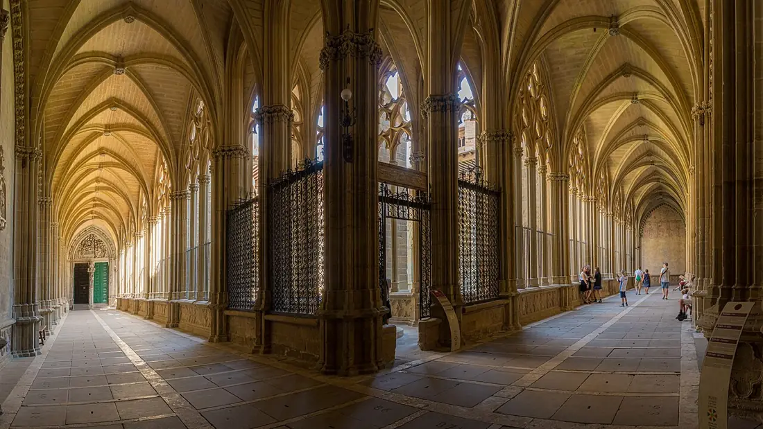 Claustro de la catedral de Pamplona