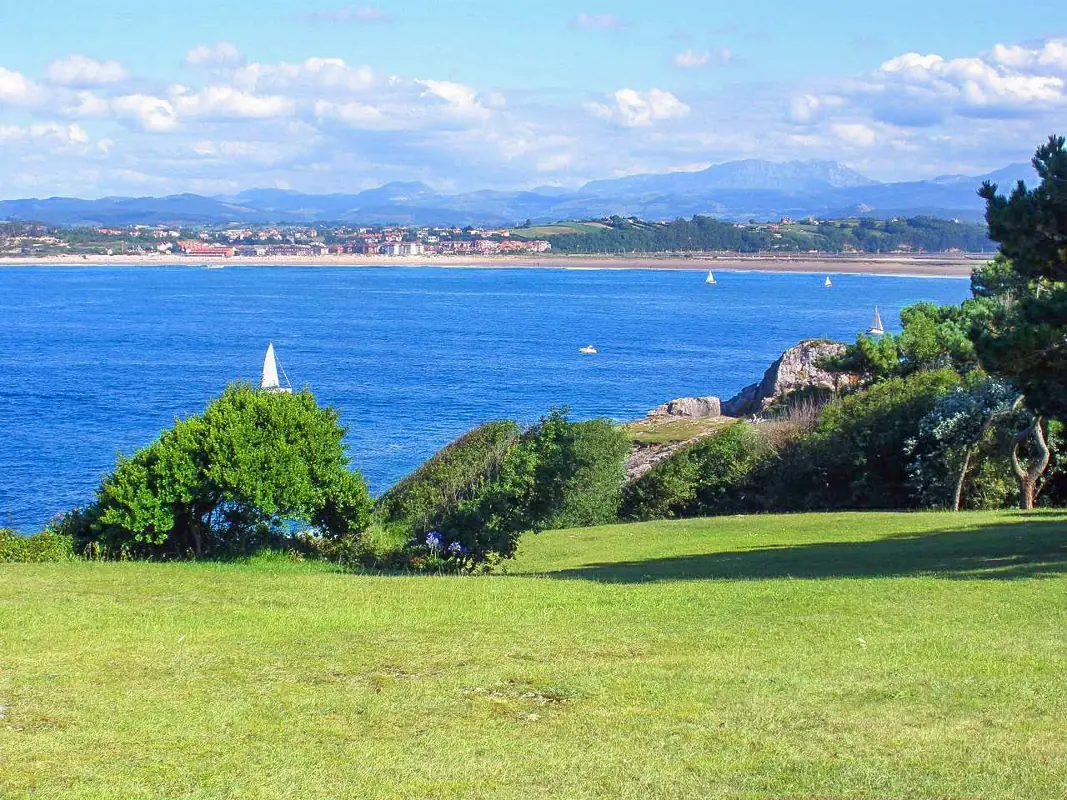 Bahía de Santander desde la Magdalena